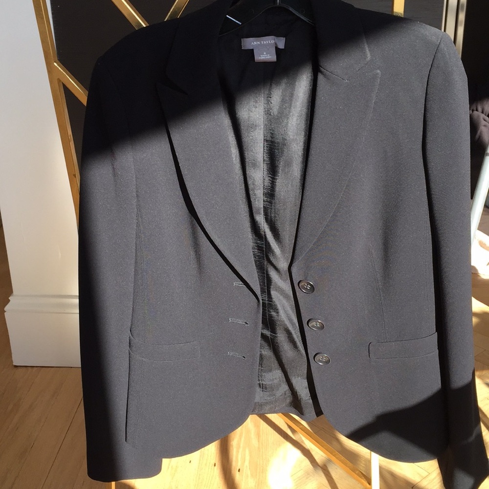 Black Ann Taylor jacket, size 0